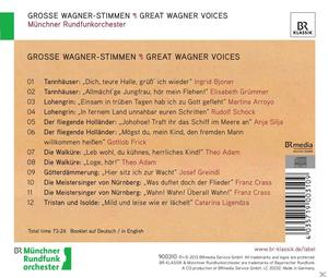 Bedruckte Seite mit deutschem Text, listet Lieder auf und erwähnt ein Münchner Orchester.