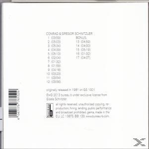 CD-Rückseite mit einer Liste von Liedern und Informationen.