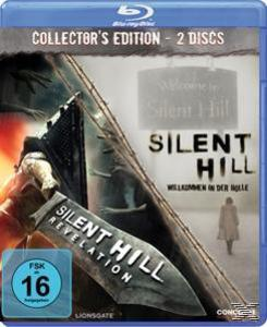 Blu-ray Hülle für 'Silent Hill Revelation' mit Cover-Art, das Messer und Figur zeigt.