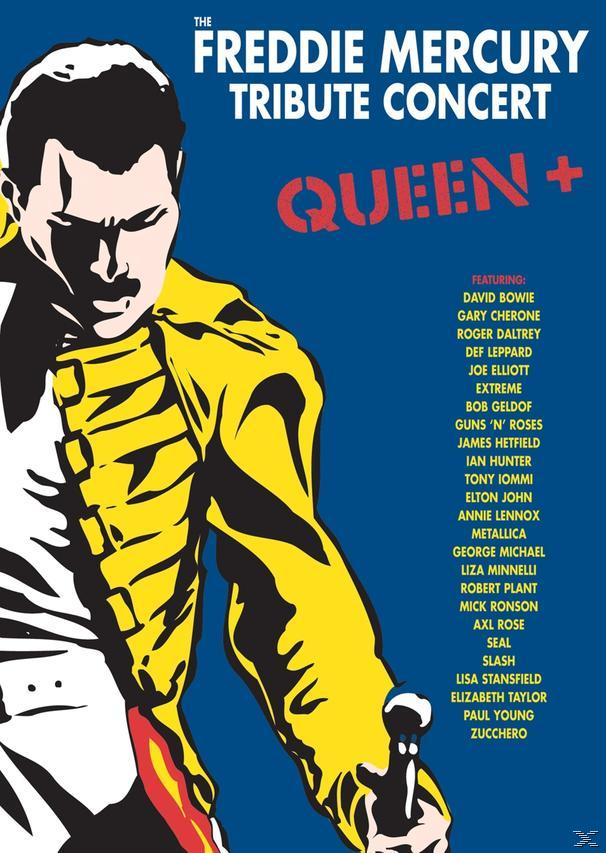 VARIOUS, Queen Freddie Tribute Mercury - The Concert (DVD) + - - Queen