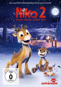 Niko 2 - Kleines Held Rentier, großer DVD