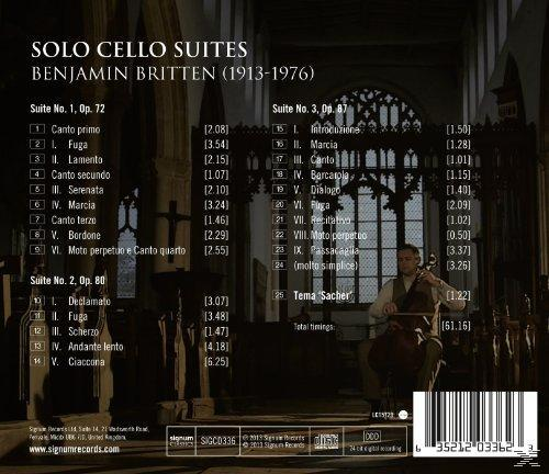 Jamie Walton - Solo Cello Suites  - (CD)
