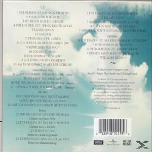 Album-Rückseite mit Songtiteln und einem bewölkten Himmel.