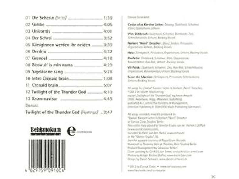 Thumbnail - Corvus Corax - Gimlie (CD)