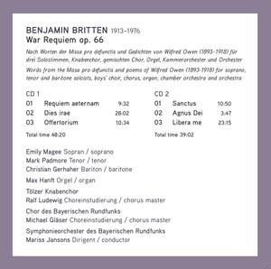Album-Booklet mit Text und Trackliste. Der Hintergrund hat einen lilafarbenen Farbton.