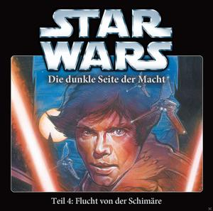 Star Wars Buchcover. Luke Skywalker mit roten Lichtschwertern und dunklem Hintergrund.