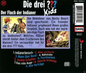 Die drei ??? Kids 37: Der Fluch der Indianer  - (CD)