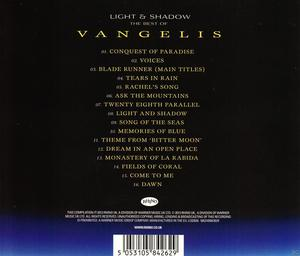 Of Vangelis The Shadow: - (CD) Light And Vangelis Best -
