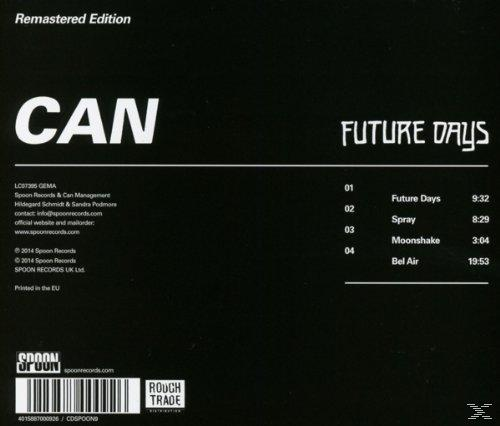 Can - Future Days (Remastered)  - (CD)