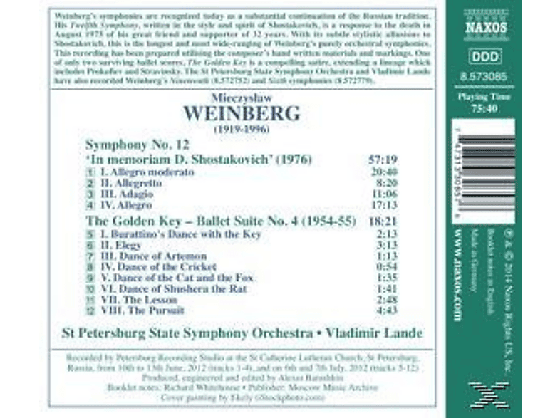 Thumbnail - St. Petersburg State Symphony Orchestra - Sinfonie 12 (CD)