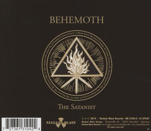 Albumcover, schwarzer Hintergrund mit einem Dreieck, einer Flamme und Text.