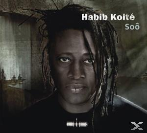 Ein CD-Cover mit einer Nahaufnahme von Habib Koités Gesicht.
