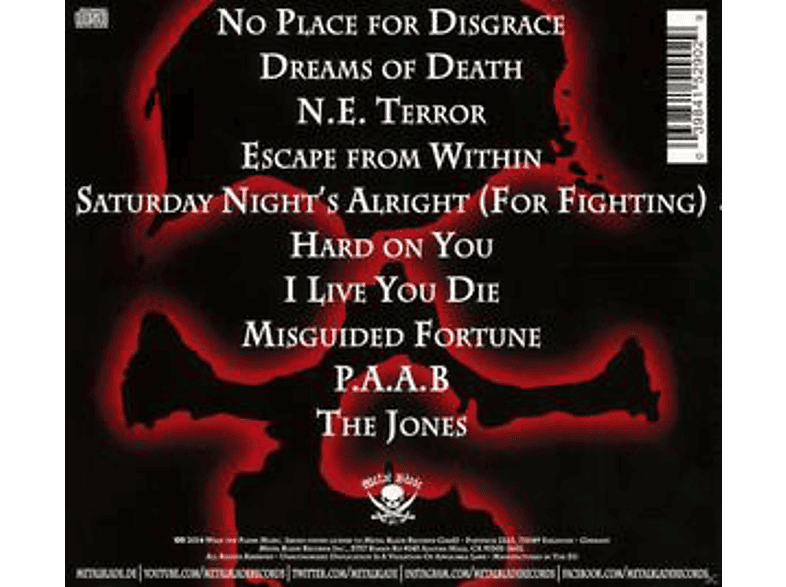 Thumbnail - Flotsam And Jetsam - No Place for Disgrace (CD)