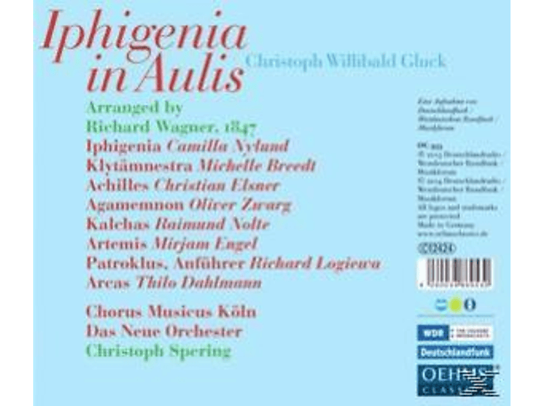 Thumbnail - Camilla Nylund, Michelle Breedt, Christian Elsner, Chorus Musicus Köln, Das Neue Orchester - Iphigenia In Aulis (CD)