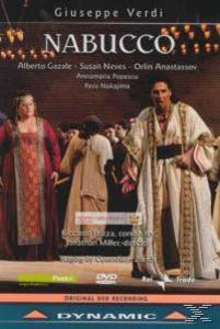 Alberto Gazale, Susan Yasu Nabucco Opernhaus (DVD) Neves, Orlin - Nakajima, Annamaria - Anastassov, Popescu, Zürich