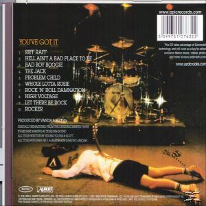 Albumcover: Gitarrist liegt am Boden, mit Schlagzeug und Titelliste rechts.