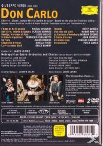 Plácido Domingo, Metropolitan (DVD) Opera Orchestra - Don Carlos 