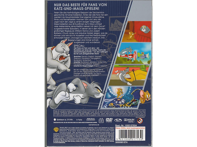Thumbnail - Tom & Jerry - 70 Jahre Jubiläums Deluxe Box DVD
