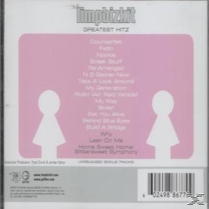 Ein CD-Cover mit pinkem Hintergrund und zwei Schattenfiguren. Der Künstler ist Limp Bizkit.