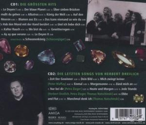 CD-Cover mit Titeln, Edelsteinen und einem Foto eines Mannes, mit deutschem Text und einem Barcode.