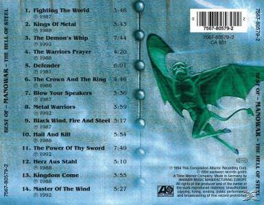 Manowar - Hell Of Steel, The/Best Of...  - (CD)
