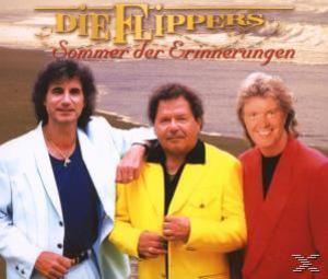 Albumcover: Drei Männer vor einem See. Titel: 'Die Flippers - Sommer der Erinnerungen'.