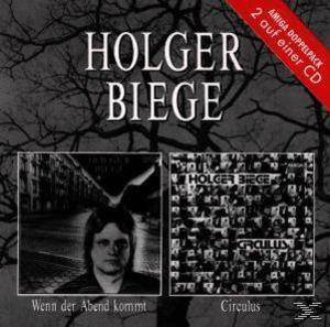 CD-Cover für Holger Biege. Enthält zwei Schwarz-Weiß-Bilder.