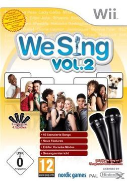 We Sing Vol. 2 (Inkl. 2 Mikrofone) - [Nintendo Wii]