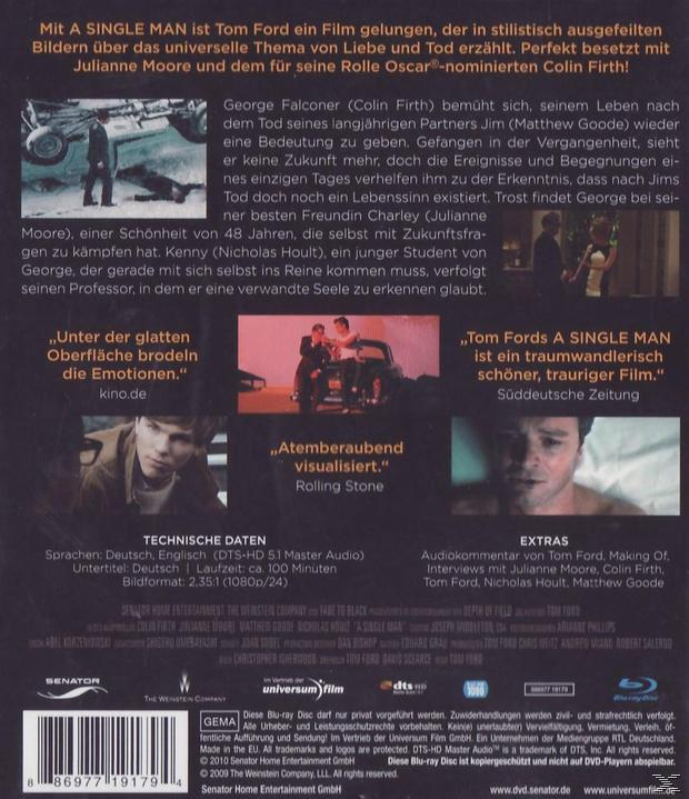 A Single Man Blu-ray