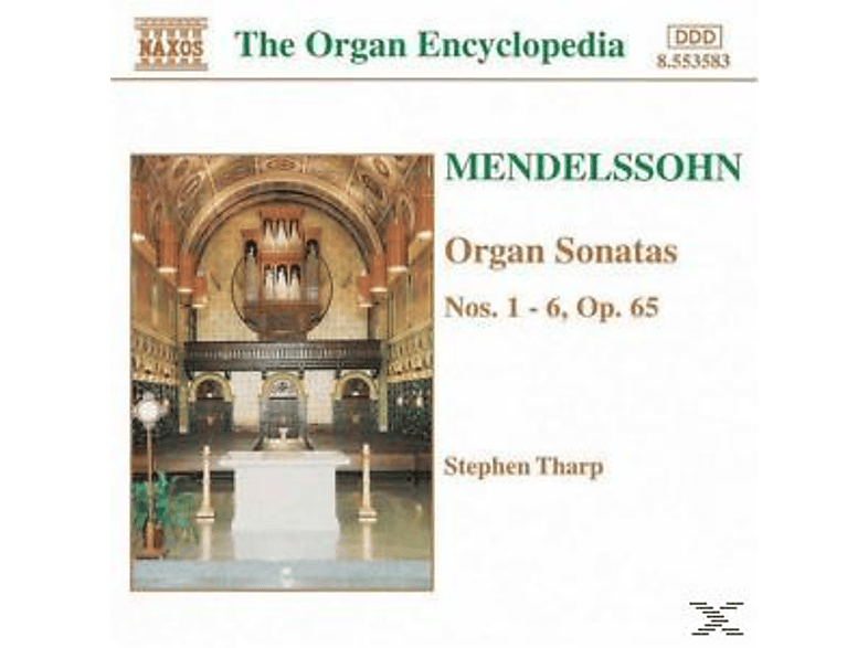 Stephen Tharp – Orgelsonaten 1-6,op.65 – (CD)