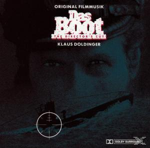 Das Boot-Filmplakat: U-Boot-Bild, Name von Klaus Doldinger.