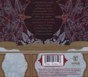 Albumcover mit dekorativem Muster, Text und Barcode. Das Album heißt '...Mortal Soul'.