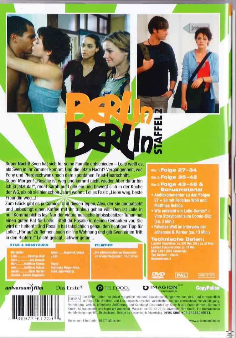 Staffel DVD - Berlin Berlin 2