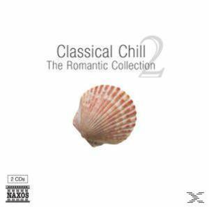CD-Cover mit einer Muschel und dem Text "Classical Chill 2 The Romantic Collection."