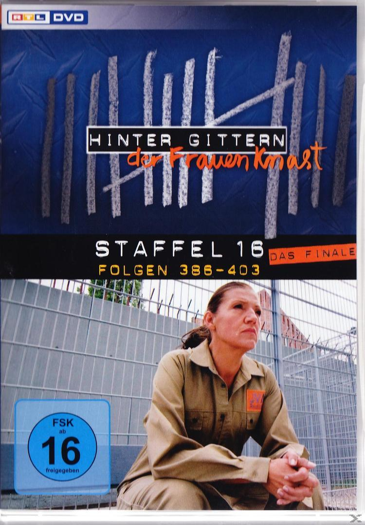 DVD-Cover: Deutsches Gefängnisdrama. Eine Frau in einem orangefarbenen Overall steht im Vordergrund.