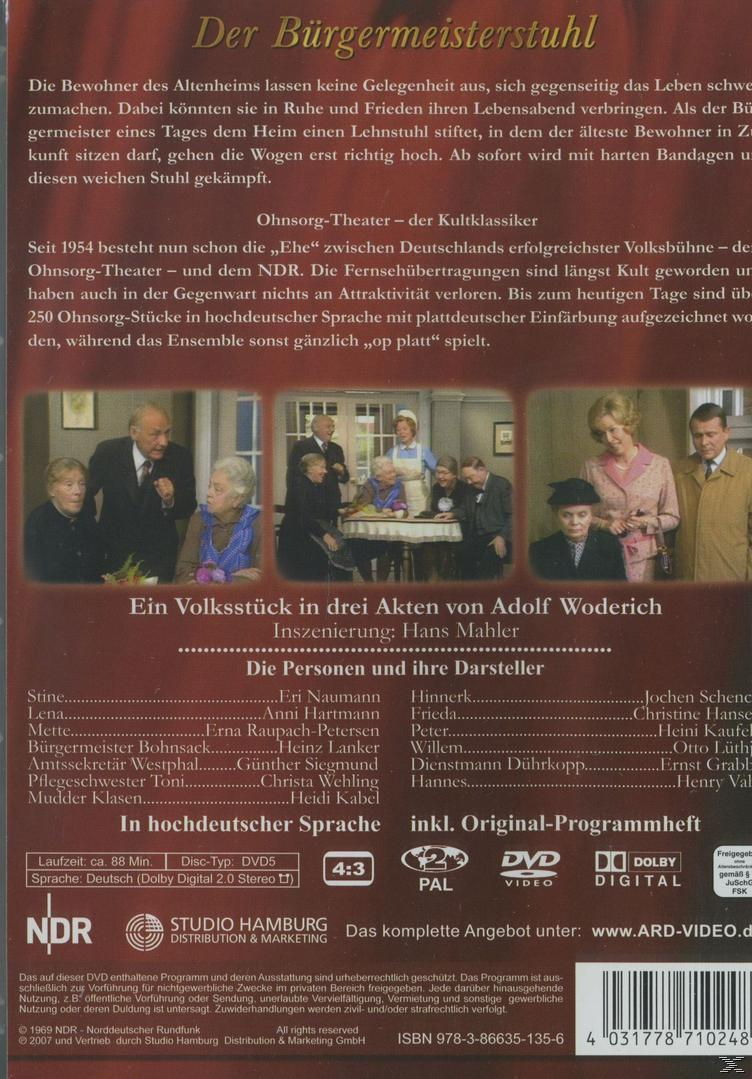 Ohnsorg Theater - Der Bürgermeisterstuhl DVD