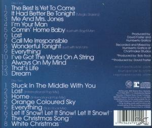 Rückseite einer CD. Eine Liste von Liedern mit dem Titel The Best Is Yet To Come.