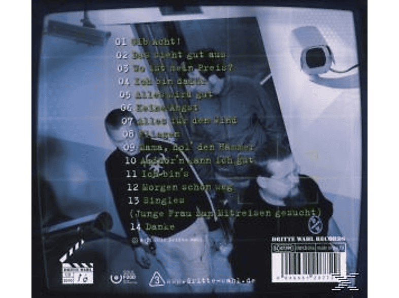 Thumbnail - Dritte Wahl - Gib Acht! (CD)
