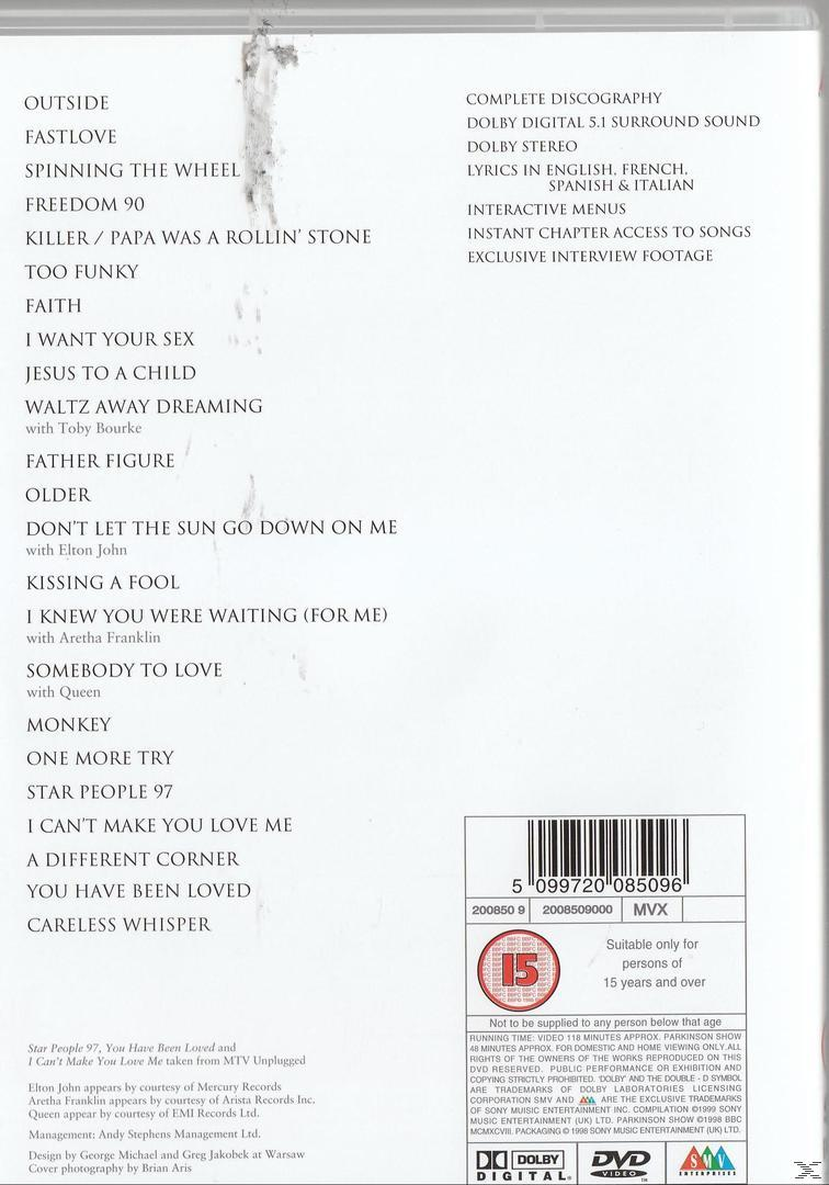 DVD-Cover: Titelliste und Credits, mit einem Foto der DVD.