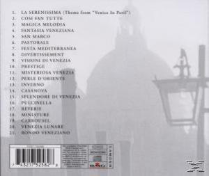 CD-Cover mit Titelliste und Silhouette eines Gebäudes und einer Lampe.