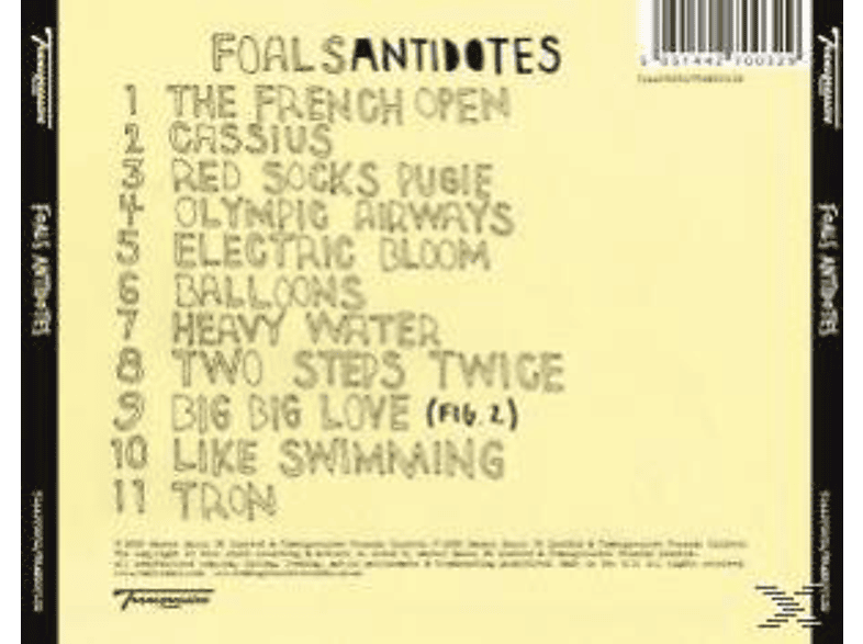 Thumbnail - Foals - ANTIDOTES (CD)