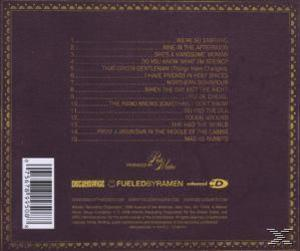Albumrückseite, lila Hintergrund, Trackliste und Barcode. Der Albumtitel lautet 'Ruby Lane'.