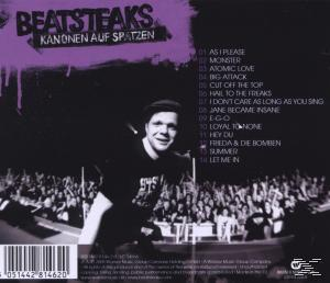 Beatsteaks - SPATZEN (CD) - 14L - KANONEN LIVE AUF SONGS