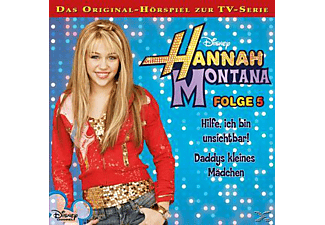 Hannah Montana: Folge 05 - Hilfe, ich bin unsichtbar! & Daddys kleines Mädchen  - (CD)