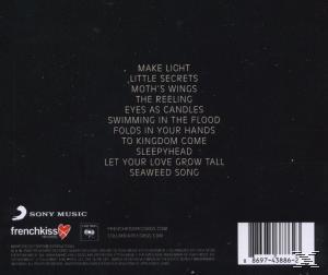 Album-Rückseite mit Songtiteln.