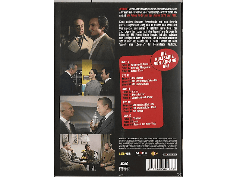 Derrick Collector S Box Vol 4 Folge 46 60 Dvd Dvd Tv