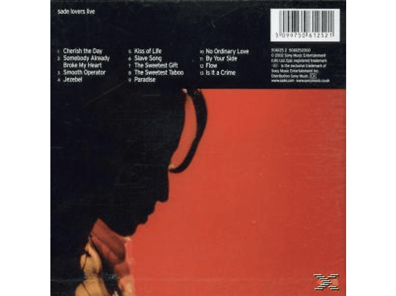 Thumbnail - Sade - Lovers Live (CD)