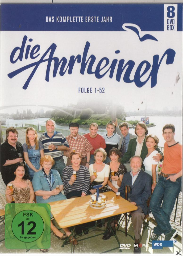 DVD-Box-Set mit einer Gruppe von Leuten vor einem Fluss. Titel: die Anrhener.