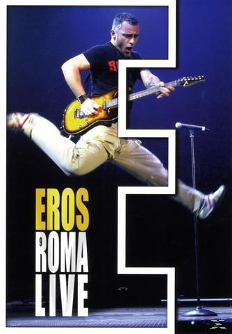 Egy férfi ugrik gitárral. A kép egy élő koncert plakátja.
