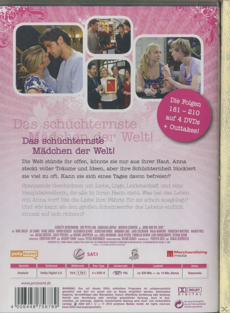 DVD-Cover von 'Das schüchternste Mädchen der Welt!', mit Fotos und Text.